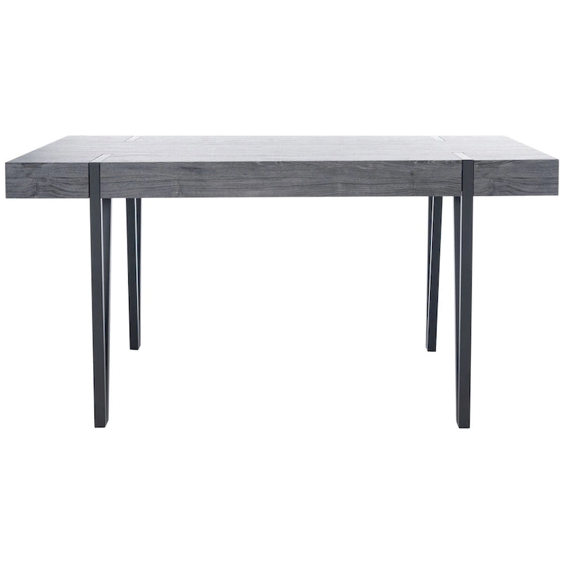 Tavolo da pranzo rustico industriale di metà secolo SAFAVIEH Asal - 59,1 L x 35,4 P x 29,5 H - 59Lx35Px30H