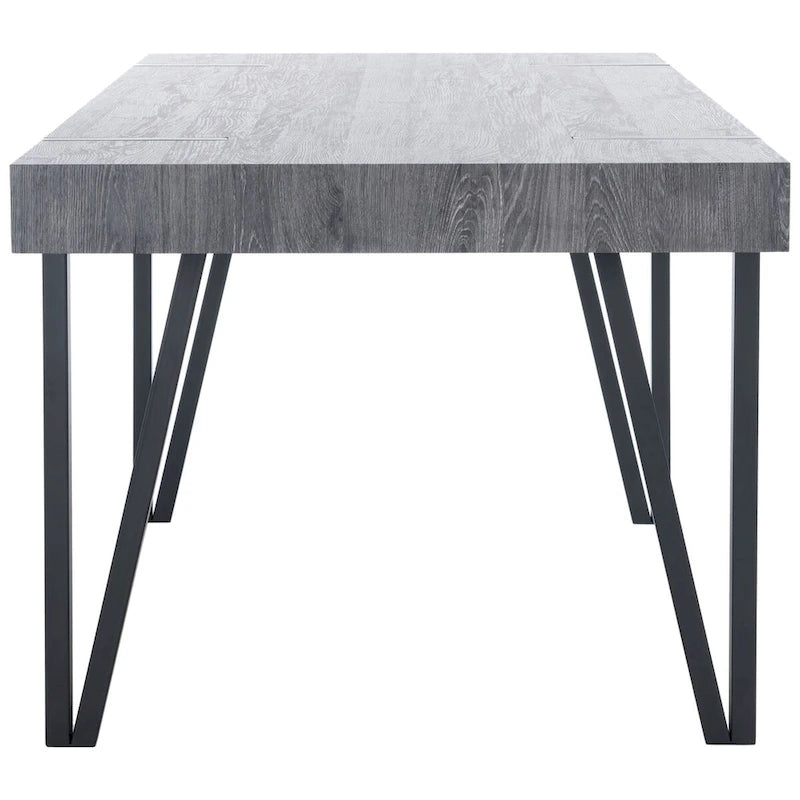 Tavolo da pranzo rustico industriale di metà secolo SAFAVIEH Asal - 59,1 L x 35,4 P x 29,5 H - 59Lx35Px30H