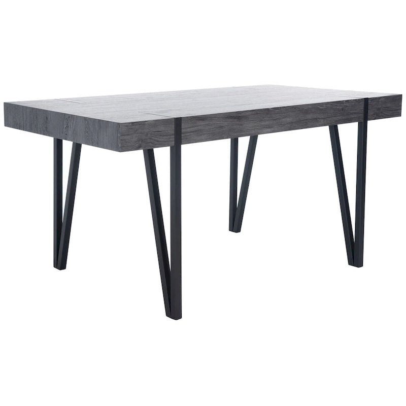 Tavolo da pranzo rustico industriale di metà secolo SAFAVIEH Asal - 59,1 L x 35,4 P x 29,5 H - 59Lx35Px30H