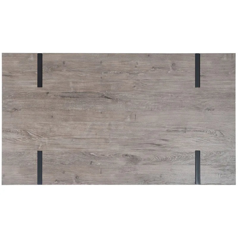 Tavolo da pranzo rustico industriale di metà secolo SAFAVIEH Asal - 59,1 L x 35,4 P x 29,5 H - 59Lx35Px30H