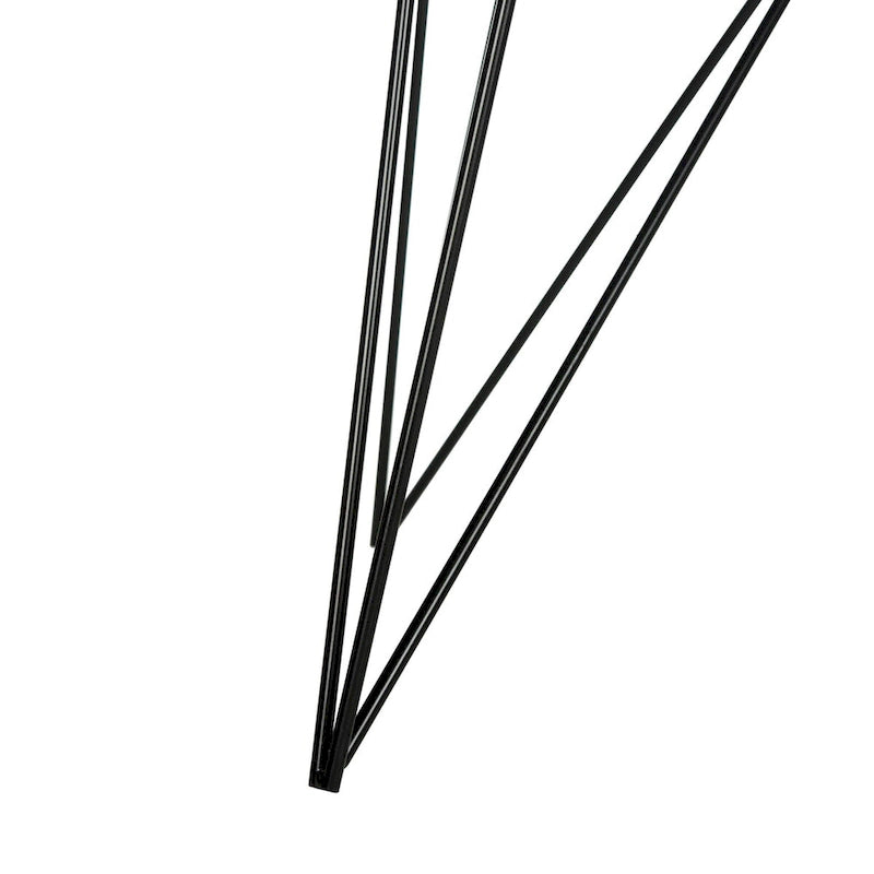 SAFAVIEH Zorana Tavolo da Pranzo Rotondo Grigio Scuro / Nero - 35,4 x 35,4 x 29,5 - 35Lx35Px30A