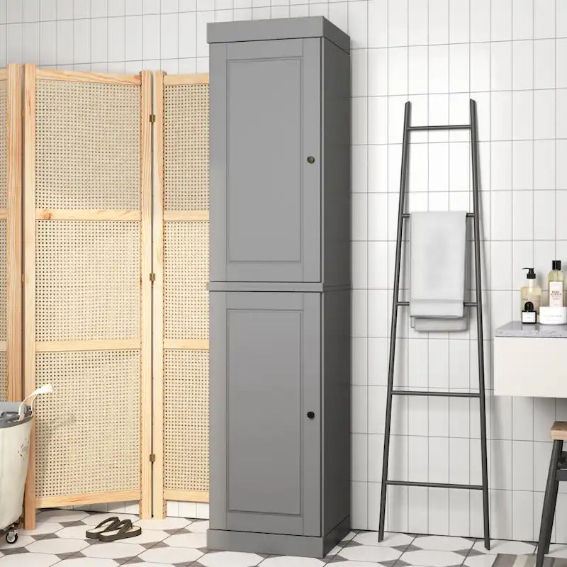 Mobiletto da bagno 16,5" in legno massello al 100% con ante opzionali di Palace Imports