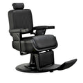 Poltrona da barbiere JAXSON Heavy Duty Reclining Hydraulic Barbershop Chair, telaio nero