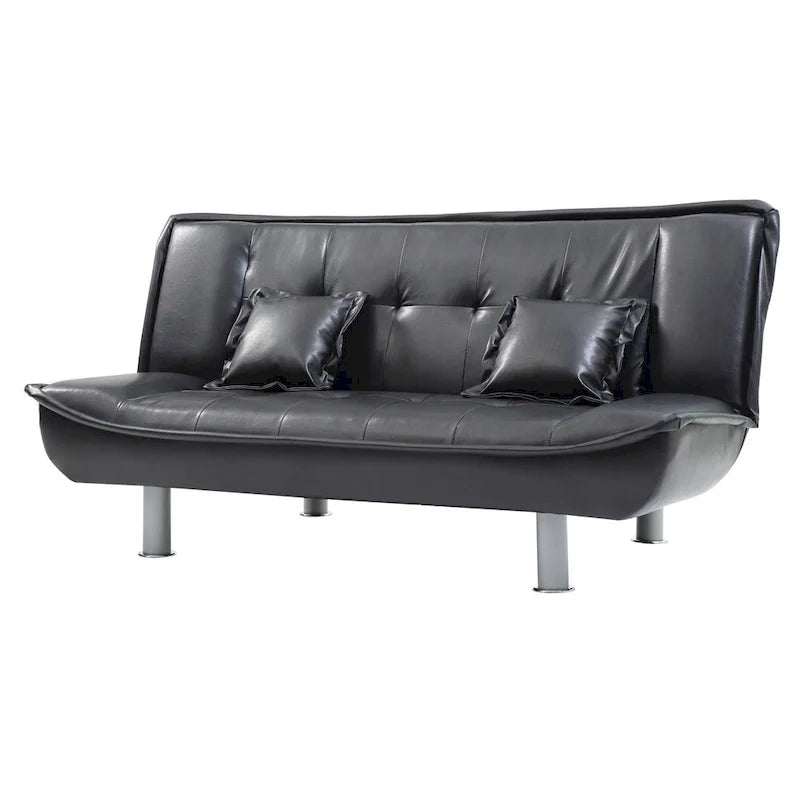 Divano Letto in Similpelle Lionel