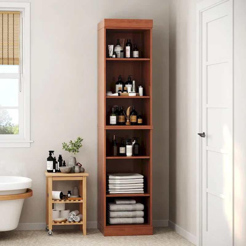 Mobiletto da bagno 16,5" in legno massello al 100% con ante opzionali di Palace Imports
