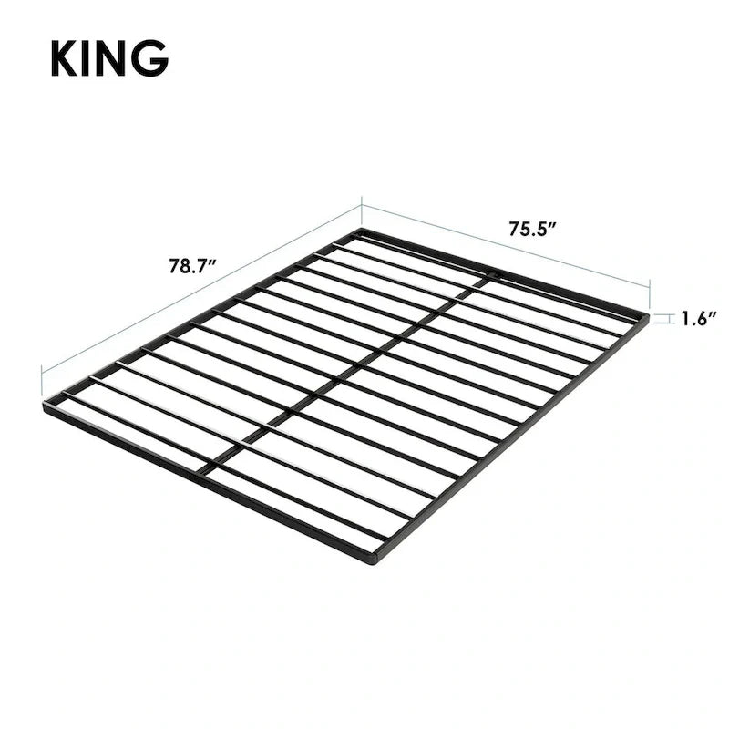 Sostituzione doghe letto Bunkie Board in metallo da 1,6 pollici di Crown Comfort
